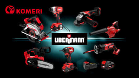 コメリ プロ向け電動工具シリーズ「UBERMANN（ウーバマン）シリーズ」を展開