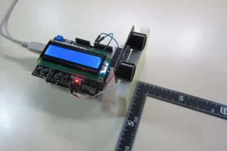 【Arduino】超音波センサーで距離計をつくってみた！【URM37】