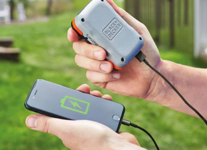 USBで充電できる電動工具バッテリーGoPak｜Black and Decker製品情報
