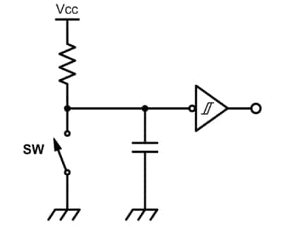 スイッチが複数回押される現象を直す、チャタリングを対策する【逆引き回路設計】