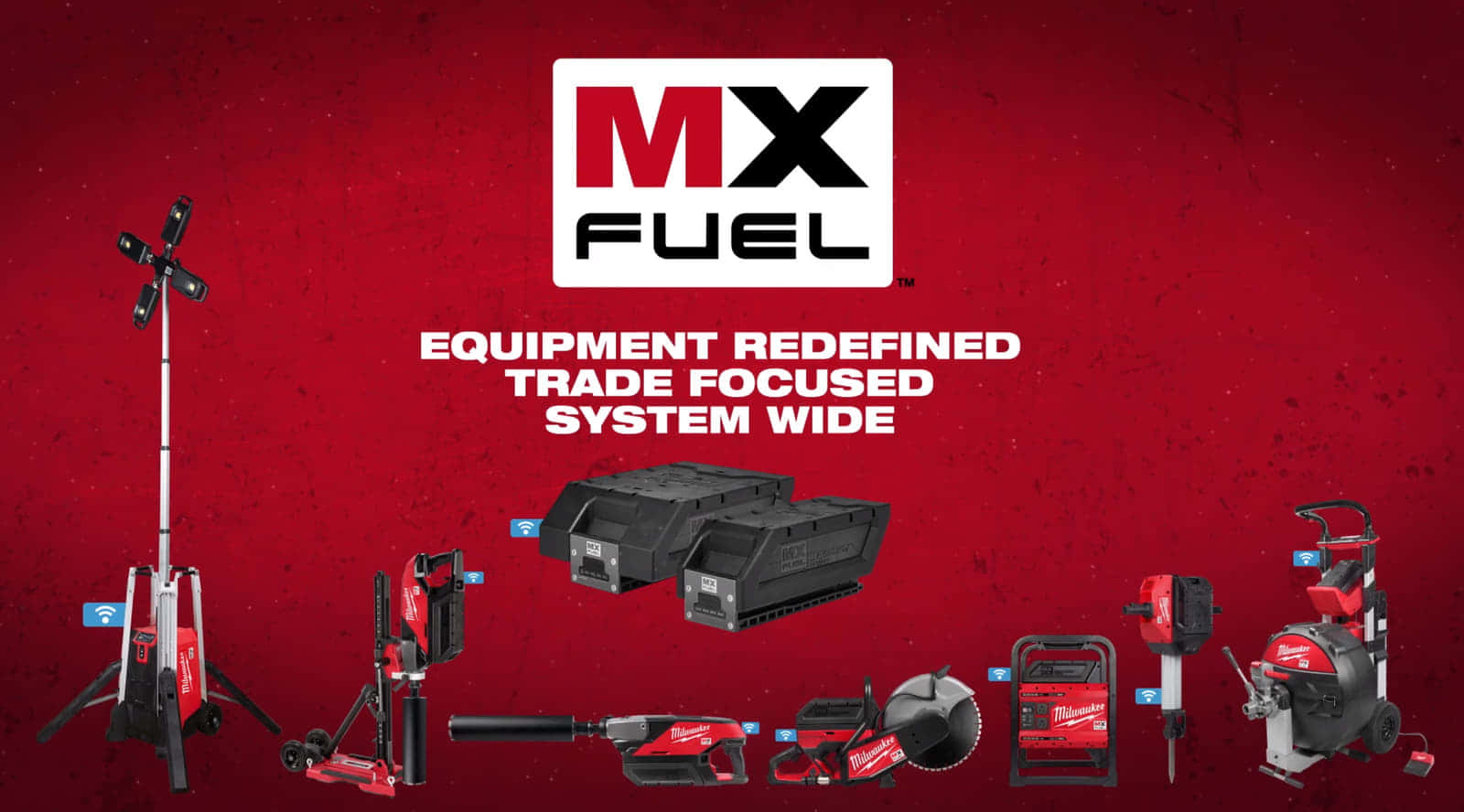 Milwaukee MX Fuel 史上最強の電動工具用バッテリーシリーズが展開