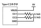 Type-C CurrentでUSBを使う、Type-Cコネクタから電源を取り出す【逆引き回路設計】