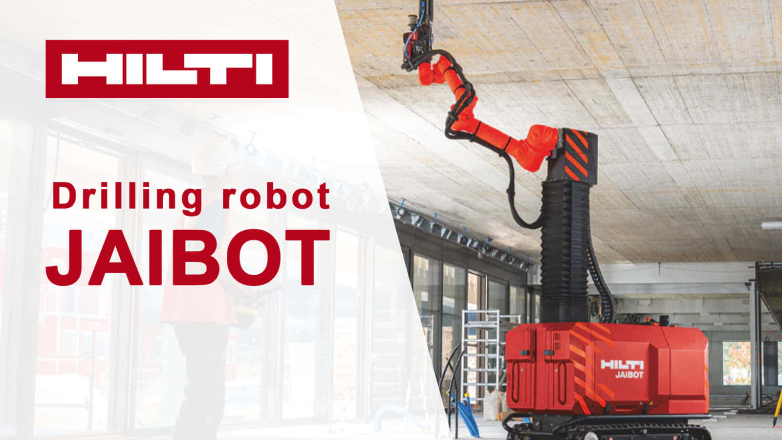 Hilti USA JAIBOTを発表、現場の作業を自動化する新たなロボット