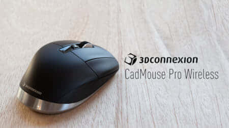CADに特化した作業用マウス CadMouse Pro Wireless レビュー