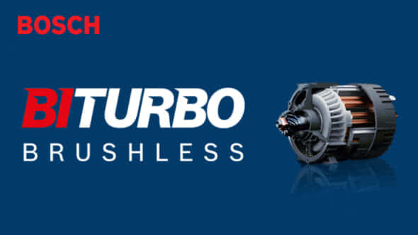 ボッシュ BITURBO(倍ターボ)シリーズが拡充、最大1,800Wの高