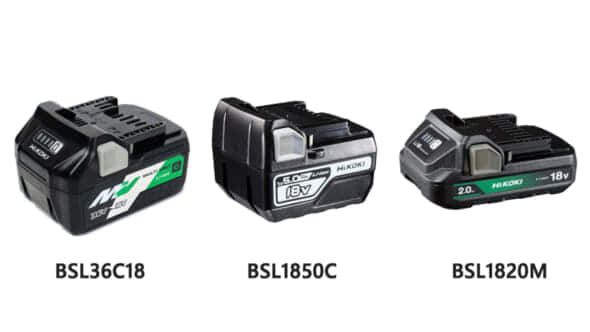 HiKOKI BSL36A18Xバッテリーを発表、マルチボルトバッテリーが 