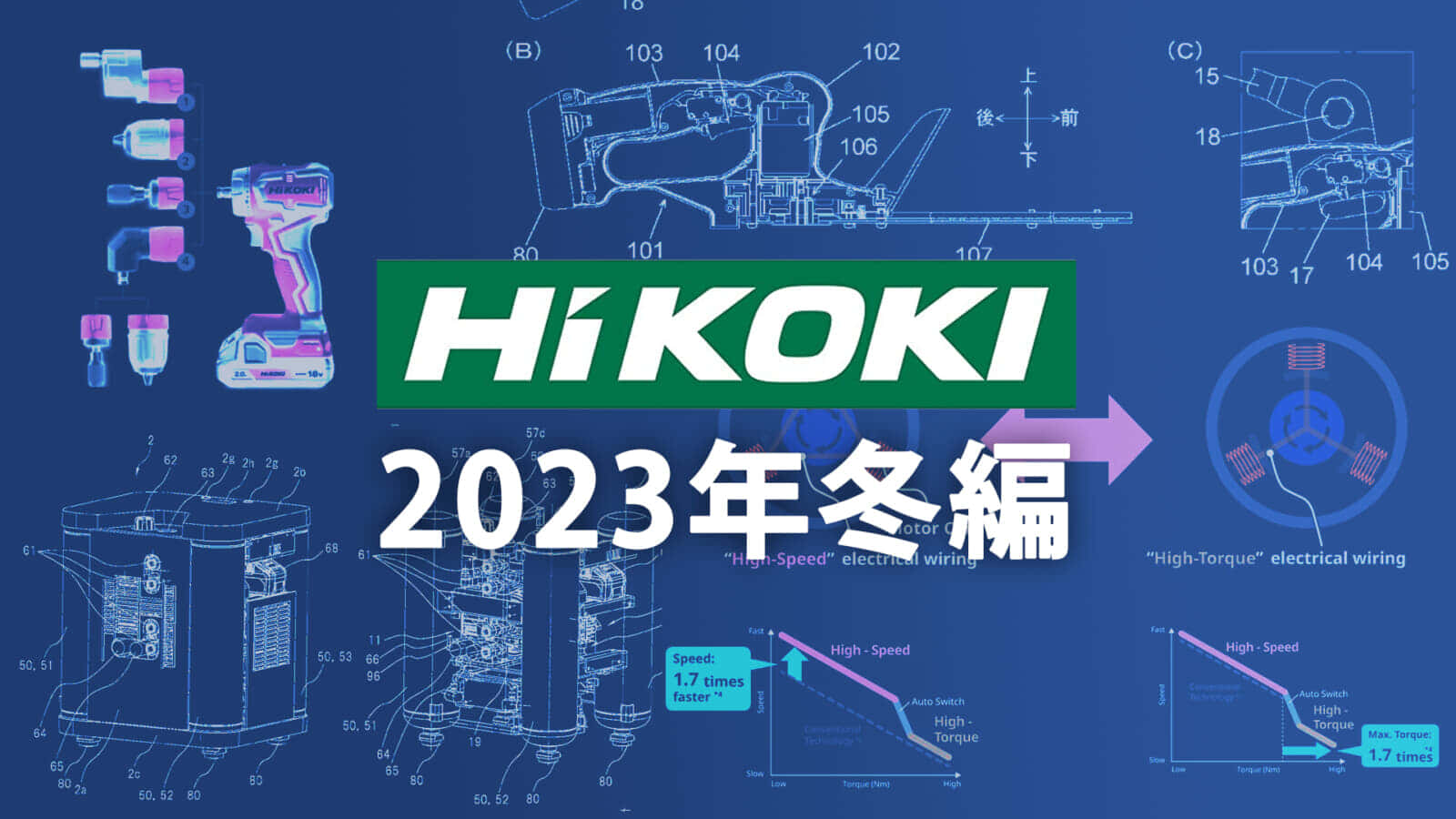 HiKOKI 今後の新製品・販売候補品をチェック【2023年冬編】