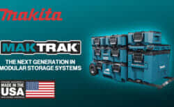 Makita USA MAKTRAK Modurlar Storage Systemsを発表、マキタアメリカ発の新型ストレージシリーズ