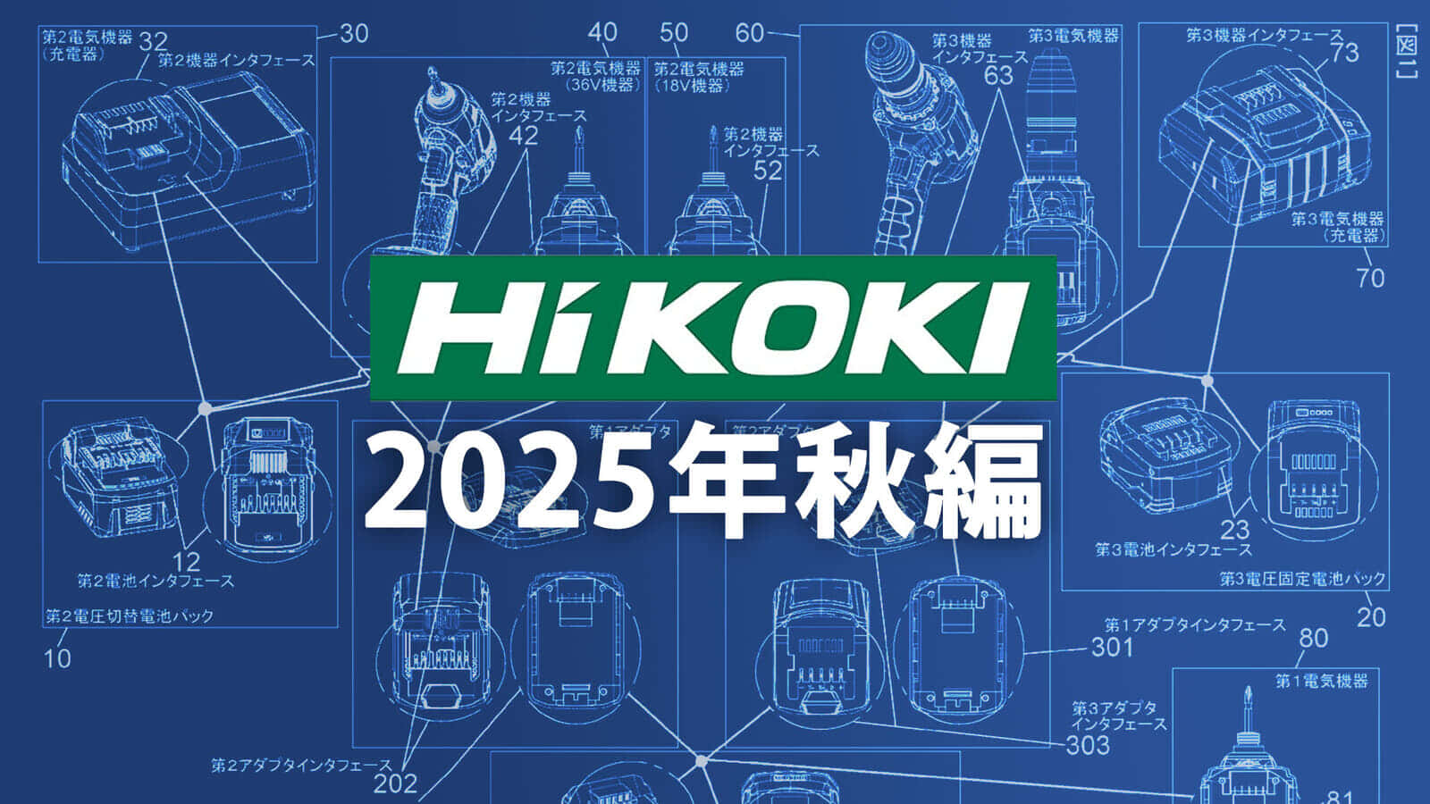 HiKOKI 今後の新製品・販売候補品をチェック【2025年秋編】