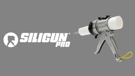 SILIGUN PROが登場、ホルダ･ロッド無しのコーキングガンがアルミフレームの高耐久化