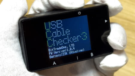 USB Cable Checker 3（UCC3）で積み上がるUSBケーブルを全て判別、ガジェット好きなら持っておきたい1台