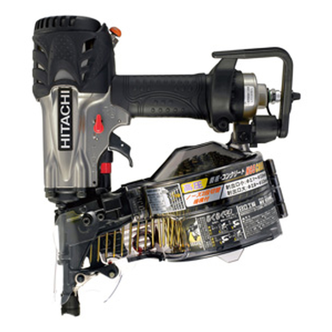 ハイコーキ高圧65mm NV65HMC HiKOKI（日立工機） 日立工機 高圧ロール釘打機 NV65HMC - TOOLNARY